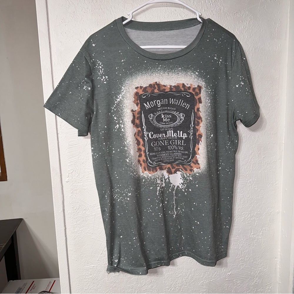 morgan wallen bleached tee
